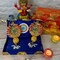 Personalized Diwali Gifts Hamper Shubh Labh Rajasthani Brocade Design Gift Box Indian Festival Diwali Hamper Basket for Employees Home Office Friends Family - Corporate Return Gift Items